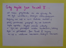 Galeria przedstawia gazetki utworzone z prac plastycznych i literackich uczniów.