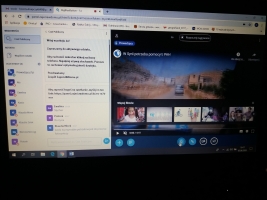 Galeria przedstawia karty pracy uzupełnione przez uczniów na platformie do zdalnego nauczania oraz fragmenty prezentacji i filmów udostępnionych przez PAH.