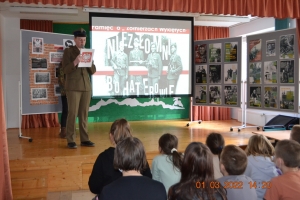 Dzień Pamięci Żołnierzy Wyklętych w Szkole Podstawowej