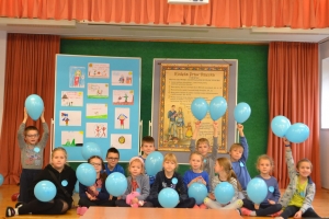 Uczniowie Zespołu Szkół Uzdrowiskowych świętują Międzynarodowy Dzień Praw Dziecka wspólnie z UNICEF