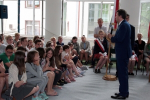 Zakończenie uroczystości związanych z nadamiem imienia KOU