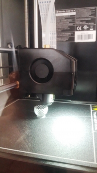 w drukarce 3d drukuje się pisanka wielkanocna